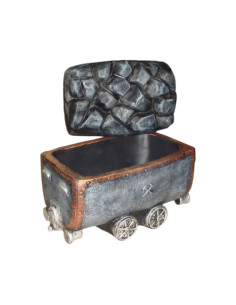 Górnik z wózkiem 2