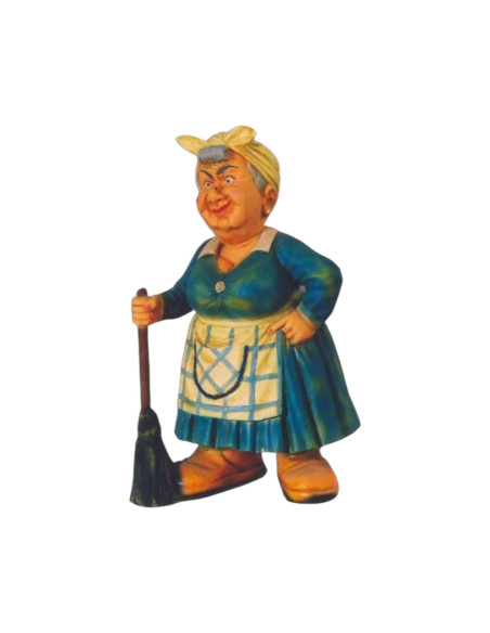 Gospodyni z miotłą