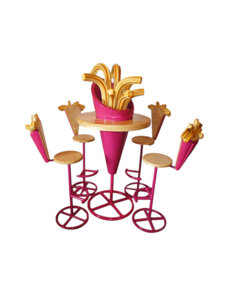 Churros zestaw krzeseł+stół