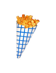 Frytki na ścianę 50