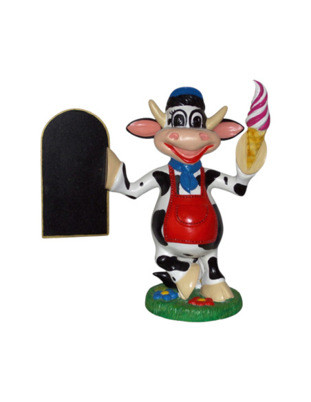 Krówka z lodem i tablicą 55cm