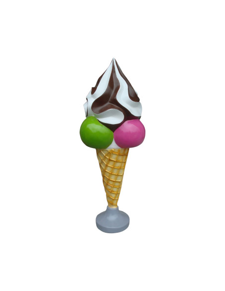 Lód z kulkami na podstawie