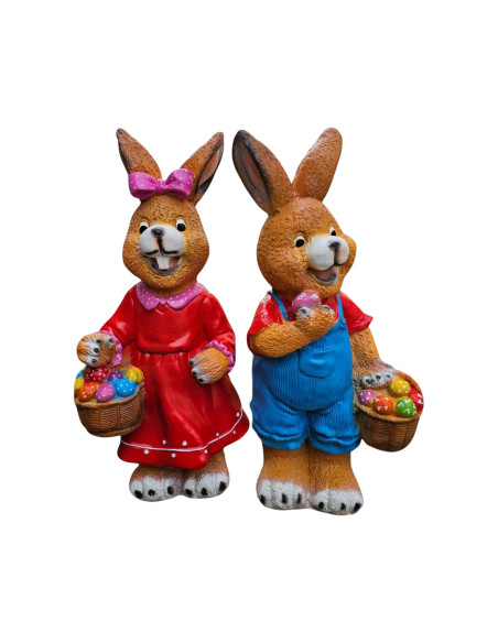 Zajączki wielkanocne- komplet chłopiec i dziewczynka